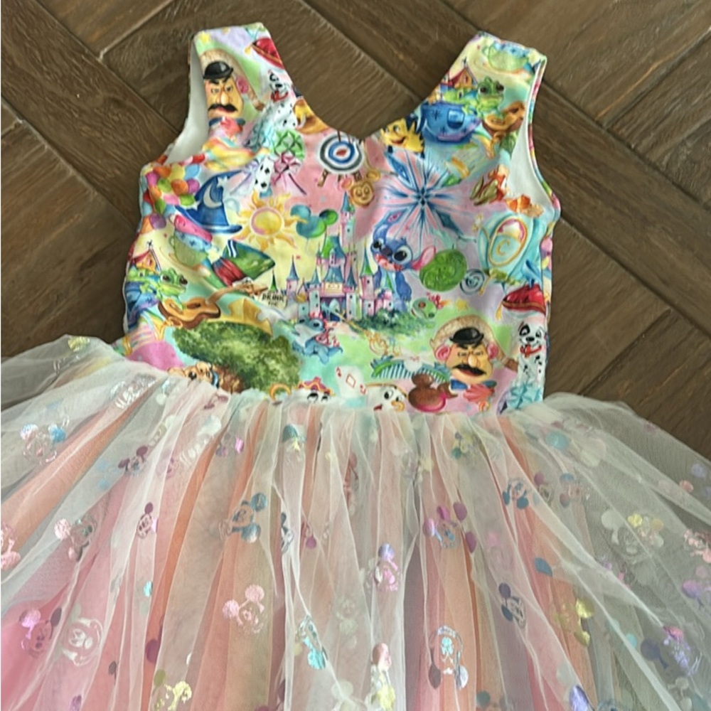 Custom Disney tutu dress with tulle